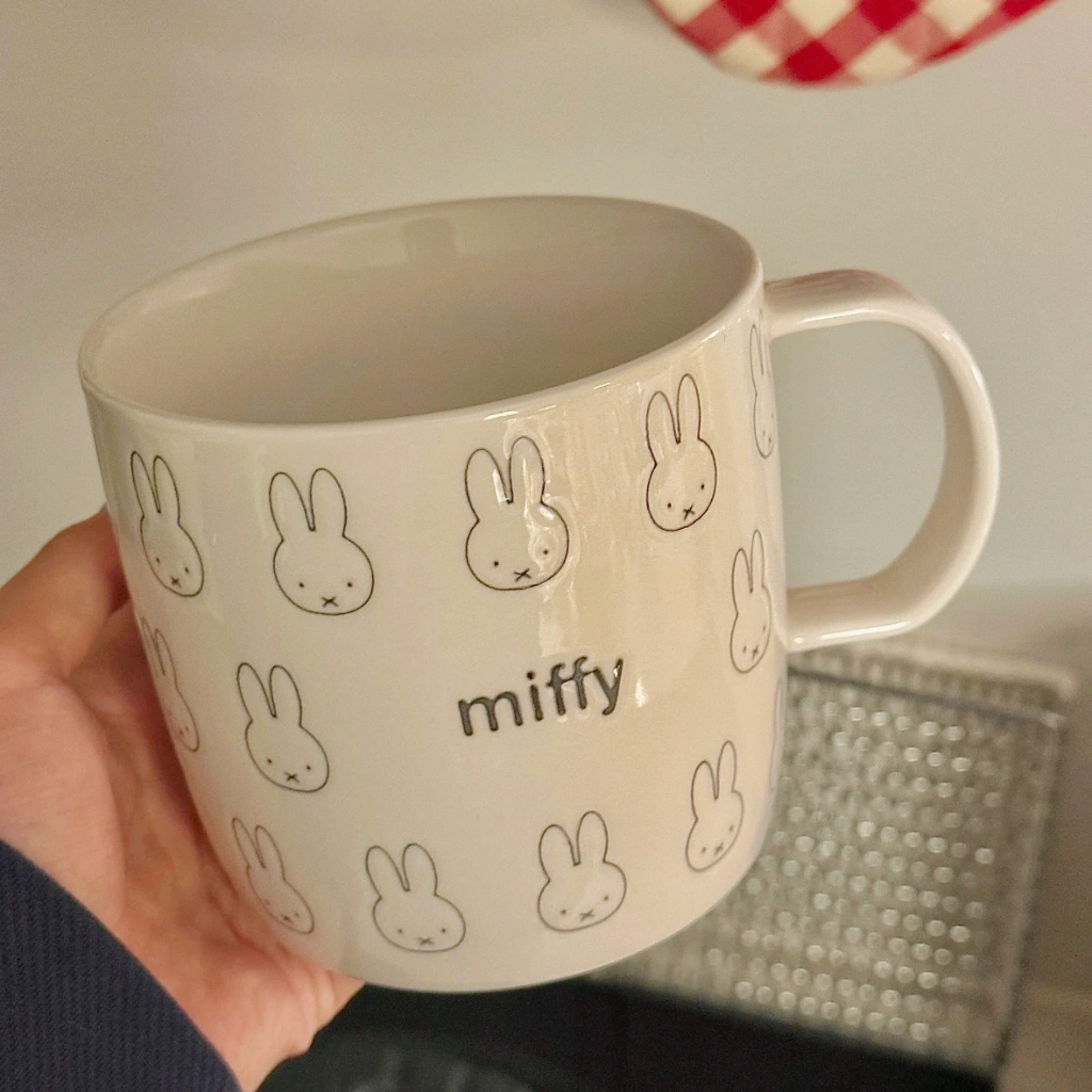 🐰 Ly sứ Miffy Hàn Quốc700ml-600ml-500ml☕ Dễ thương, dung tích lớn, cốc sữa cà phê văn phòng | BigBuy360 - bigbuy360.vn