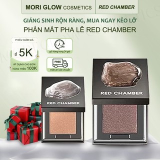 Red Chamber Phấn Mắt Pha Lê Hiệu Ứng Sương, Ánh Kim Dịu, Dễ Phối Màu