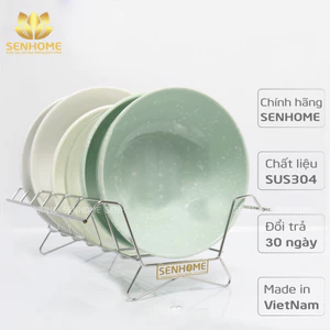 Giá xếp tô có 6 ngăng inox 304 SENHOME