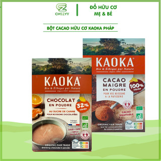 Bột Cacao Hữu Cơ Kaoka nguyên chất uống liền, không chất phụ gia