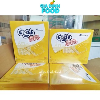 Thùng Bánh quy phô mai Gery Cheese Crackers 270g x12 Hộp, 180g x18 Hộp