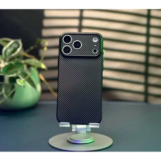 [U2] Ốp lưng họa tiết vân carbon dẻo mềm mỏng chống ố bảo vệ camera dành cho iphone 17 16 15 14 13 12 pro promax plus
