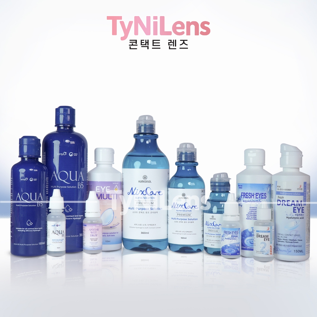 NƯỚC NGÂM, NHỎ MẮT LENS AQUA B5, NIX CARE, EYE PLUS MULTI, FRESH EYE, DREAM EYE Dung Tích 360ml, 160ml, 15ml Mẫu Mới