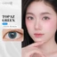 Kính áp tròng khoá ẩm 8H 1 Ngày Màu Xanh Lam Ngọc CARASE, Lens cận TOPAZ GREEN