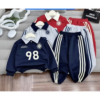 BỘ CỔ BẺ PHỐI CỔ ÁO CHO BÉ TRAI IN CHỮ  ALLPOR