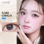 Kính áp tròng khoá ẩm 1 Ngày Màu Nâu Đồng CARASE, Lens cận NARI CHOCO