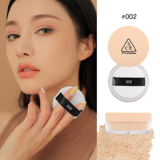 Phấn Phủ Bột Kiềm Dầu 3CE Natural Finish Loose Powder Bền Màu Tự Nhiên 8.5g Duduhouse
