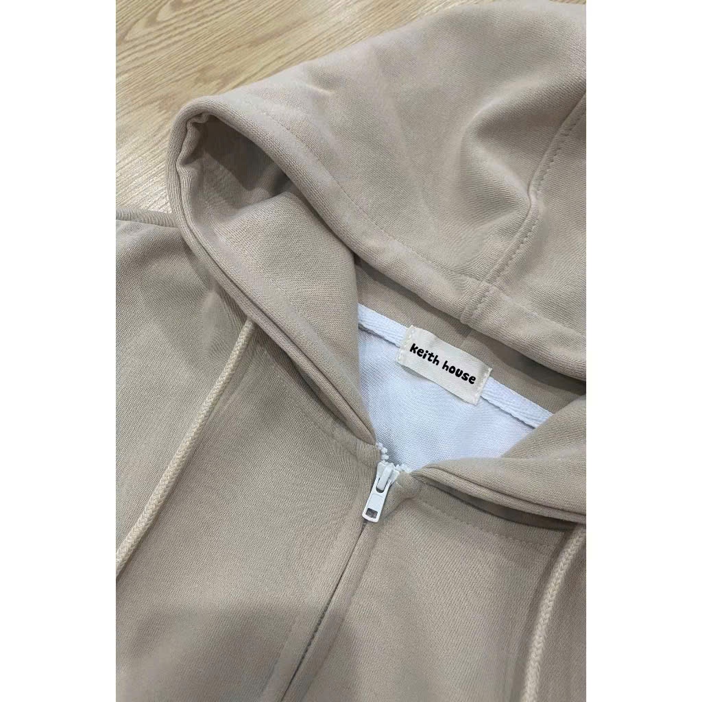 ÁO hoodie nỉ 2 da crt có mũ  thể thao cá tính cho nàng