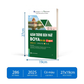 Sách - Giáo Trình Hán Ngữ BOYA Sơ Cấp 2- Phiên Bản 3 (Giáo trình + Sách  tập) mới nhất 2025
