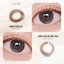 Kính áp tròng khoá ẩm 1 Ngày Màu Nâu Đồng CARASE, Lens cận NARI CHOCO