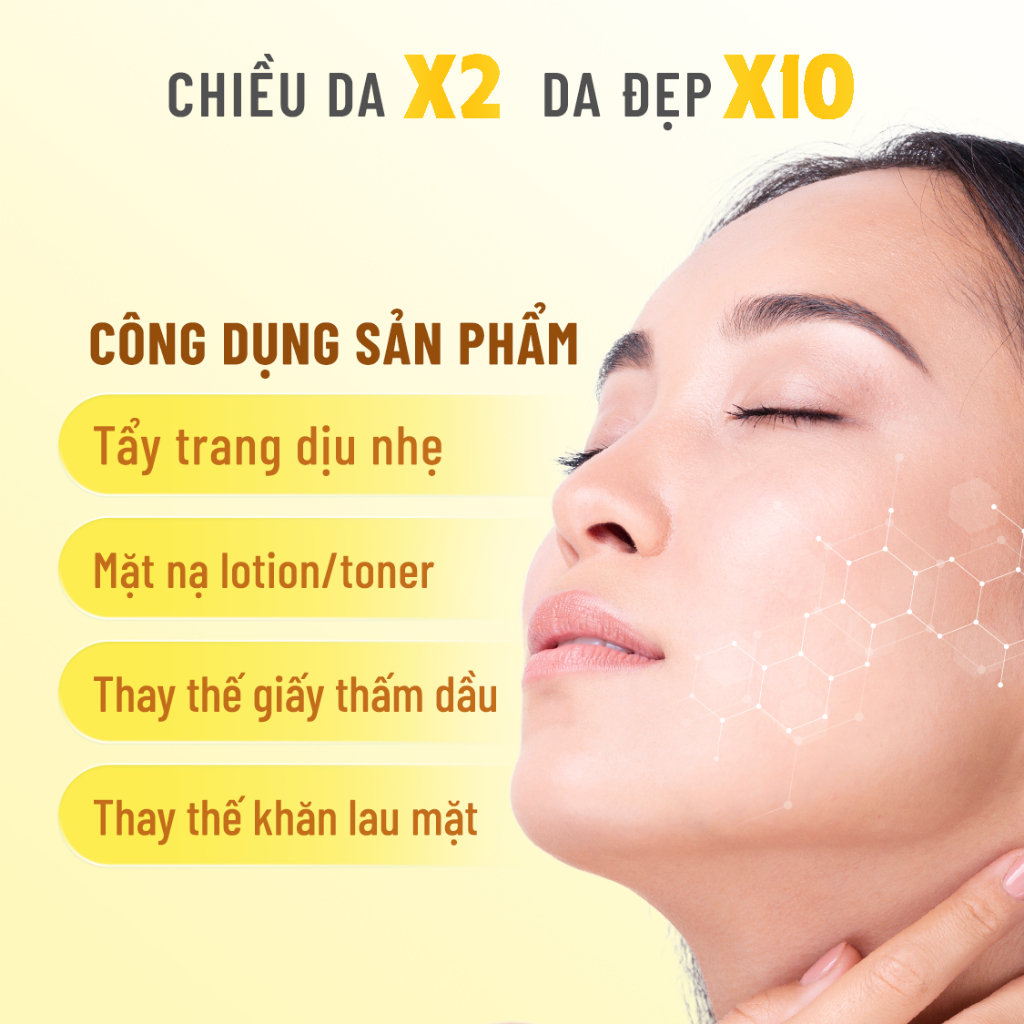 Bông Tẩy Trang Bông Bạch Tuyết Calla Mềm Mịn Công Nghệ Spunlace 250g (395 Miếng/Túi) | BigBuy360 - bigbuy360.vn