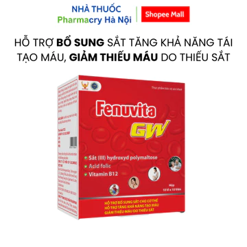 [ CHÍNH HÃNG ] Viên Uống Bổ Sung Sắt, Hỗ Trợ Tạo Máu, Bổ Máu, Giảm Tình Trạng Thiếu Máu