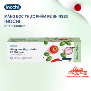 Màng bọc thực phẩm cao cấp 30x40000 cm PE Shinsen Inochi bảo quản thực phẩm tươi sạch loại