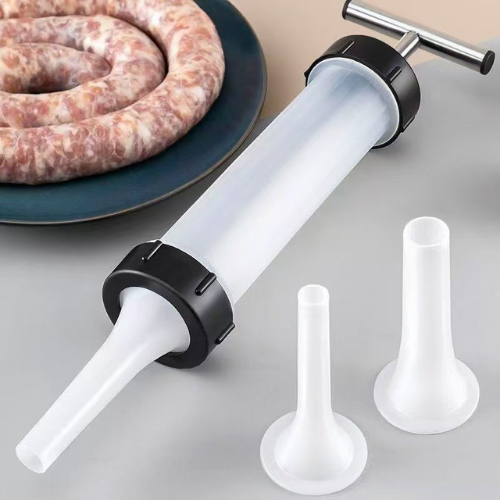 Dụng Cụ Làm Dồi, Lạp Xưởng, Xúc Xích Thủ Công - Dụng Cụ Nhồi Xúc Xích Siêu Tốc Cán Inox Chắc Chắn, Dễ Sử Dụng
