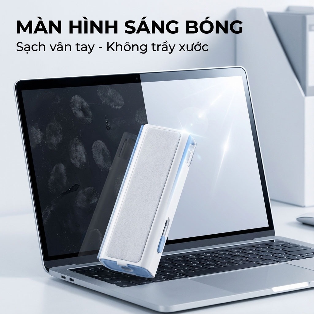 Thiết kế của Bộ Vệ Sinh Laptop Đa Năng 7 in 1