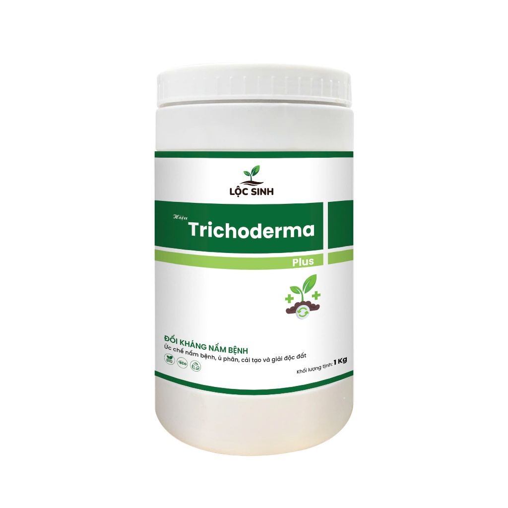 TRICHODERMA PLUS 10^8 - Tan hoàn toàn, không tắc béc, loại xịn 1kg