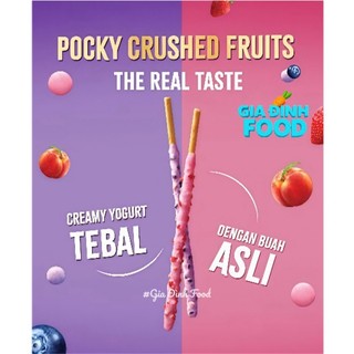 Bánh que Pocky Trái Cây Nghiền Vị Trái Cây 38g