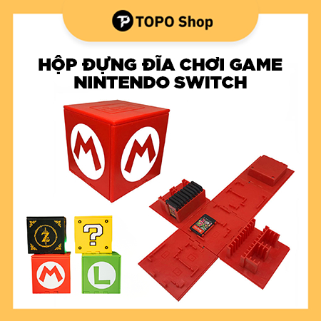 Hộp đựng đĩa trò chơi Nintendo Switch chủ đề game - TOPO SHOP | Shopee ...