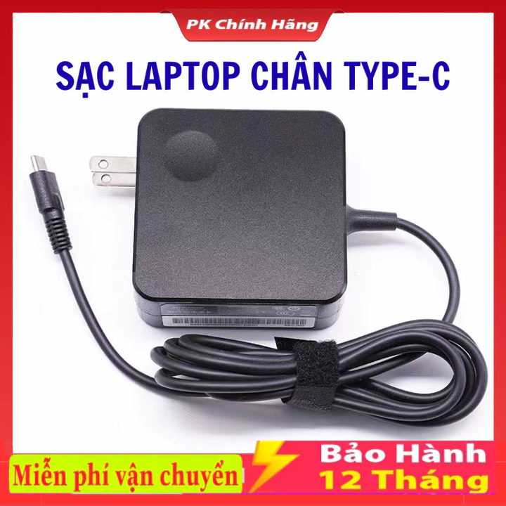 Sạc Laptop 64W Chân Sạc type-C , Sạc Lenovo nhỏ 4.0x1.7mm Sạc Lenovo ThinkPad Sạc Lenovo Ideapad