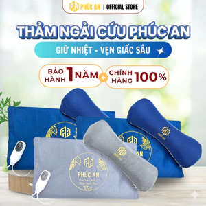 Combo 3 Thảm Điện Ngải Cứu Phúc An – Giảm Căng Cơ, Tăng Tuần Hoàn Máu, Hỗ Trợ Giấc Ngủ Ngon