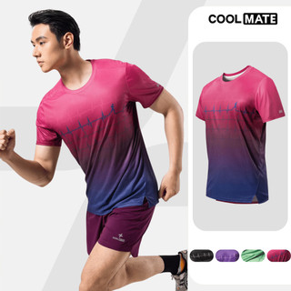 Áo thun nam thể thao chạy bộ Graphic Heartbeat siêu nhẹ, thoáng khí, thấm hút tốt - Coolmate