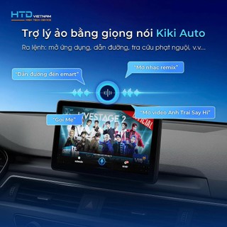 Android box cho ô tô HTD D14 Ultra Chính Hãng - Bảo Hành 24 tháng- Tuỳ Chỉnh Mày Sắc Theo Phong Thuỷ