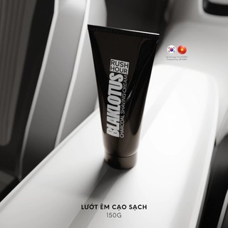 Kem cạo râu Blaklotus Rush Hour Từ Than Lọc Bã Nhờn Cạo Mượt Ngăn Xước Dưỡng Sáng Da