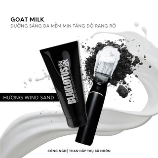 Kem cạo râu Blaklotus Rush Hour Từ Than Lọc Bã Nhờn Cạo Mượt Ngăn Xước Dưỡng Sáng Da