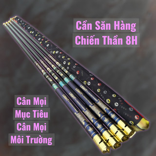 Cần Chiến Thần 8H-19i Cần Câu Tay Chuyên Săn Hàng - Tặng Kèm Ngọn Phụ