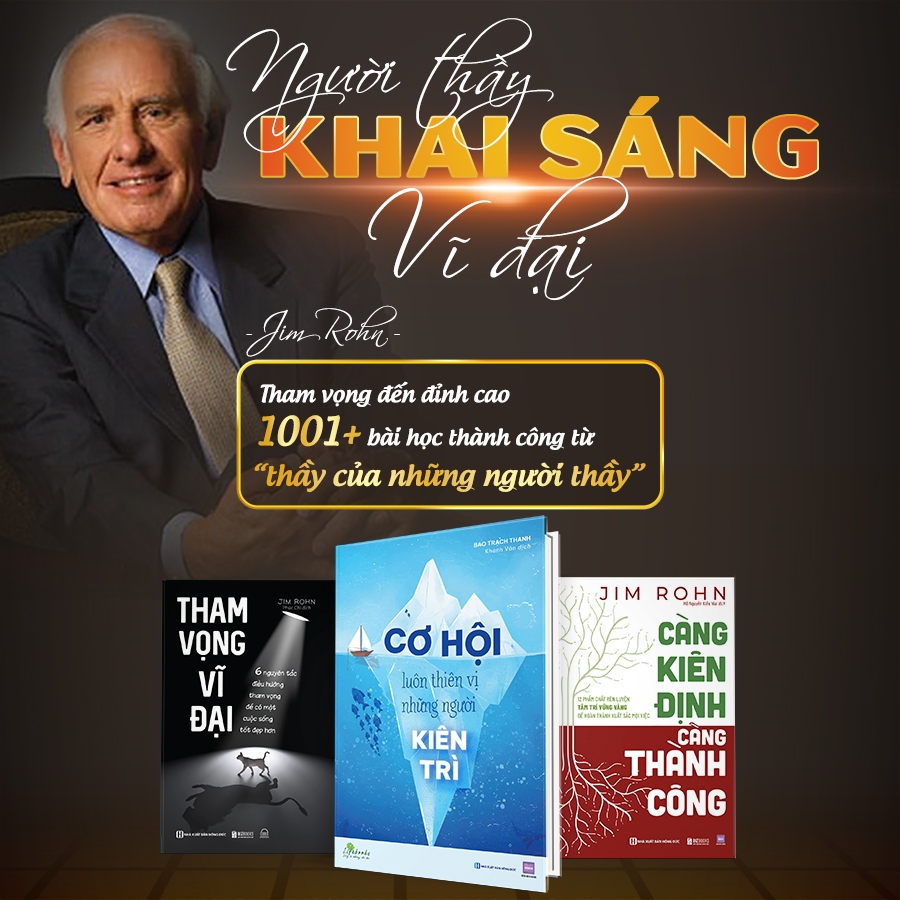 Sách Càng Kiên Định Càng Thành Công, Tham Vọng Vĩ Đại, Cơ Hội Luôn Thiên Ví Người Kiên Trì Bí Quyết Thành Công, Kiên Tri