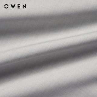 Owen - Áo sơ mi dài tay Slim Fit AS255068D màu Xám chất liệu Modal Lenzing