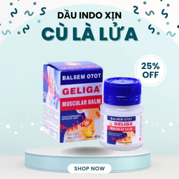 Dầu Cù Là Lửa Gelila Muscular Balm 40g - dầu xoa bóp giảm đau