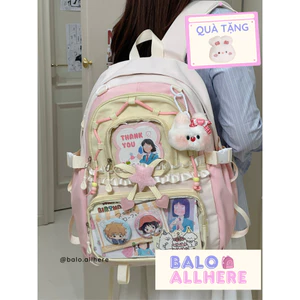 BaLo (XINHXINH) Balo Xinh Đi Học, Balo Nữ Thời Trang BL380