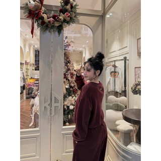 Set bộ nỉ nữ Loại 1 thiết kế dáng bom trẻ trung siêu xinh, Set đồ nữ mặc nhà rẻ đẹp