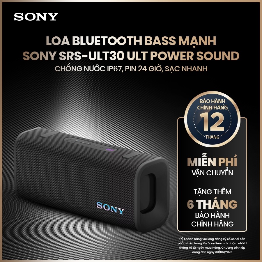Review Loa Bluetooth Sony ULT FIELD 3 SRS-ULT30: Giá 3.99M, Có Tốt Không?