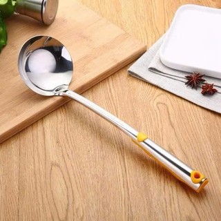 Vá Inox Cán Nhựa Hình Tim, Vá Inox Lớn 10cm