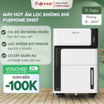 Máy hút ẩm lọc không khí 7 Lít FUJIHOME DH07 sấy quần áo cài độ ẩm tiết kiệm điện bằng máy nén 7L — ảnh 1