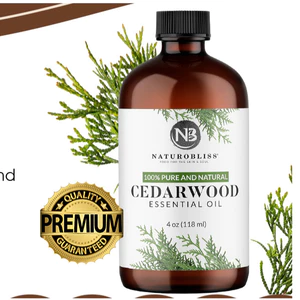 NaturoBliss Cedarwood Essential Oil 113ml TINH DẦU GỖ TUYẾT TÙNG NGUYÊN CHẤT