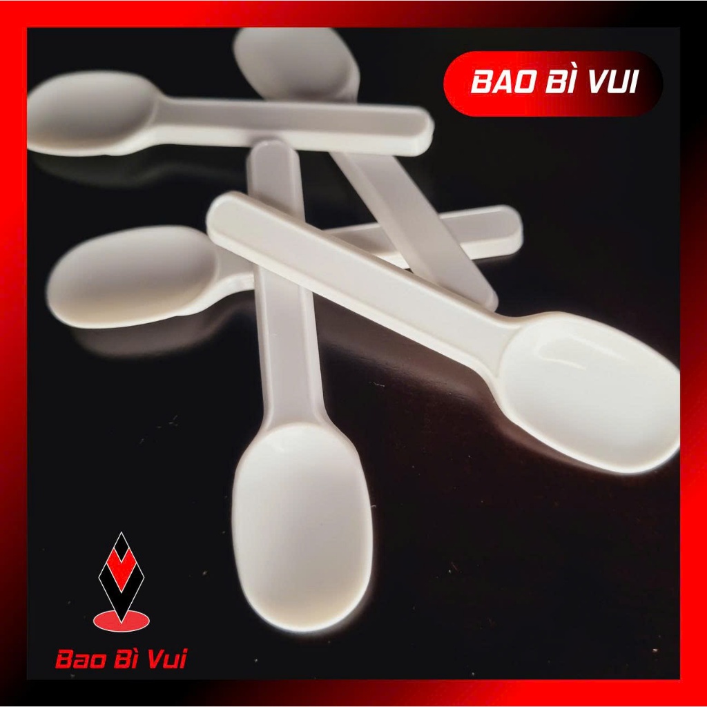Muỗng sữa chua - Bịch 500 gr - BAO BÌ VUI