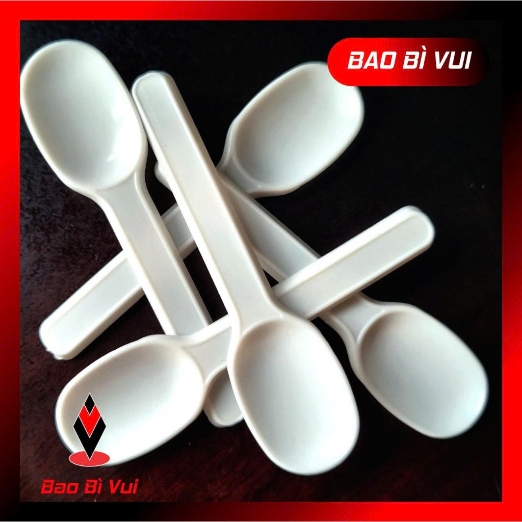 Muỗng sữa chua - Bịch 500 gr - BAO BÌ VUI