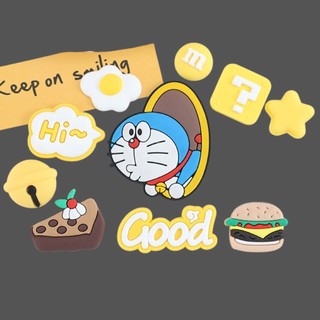 CHARM DORAEMON: SET CÁNH CỬA THẦN KỲ- CHARM GẮN DÉP SIÊU HOT- SẴN NÚT