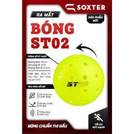 [CHÍNH HÃNG] BÓNG PICKLEBALL SOXTER ST02 – CHUẨN TẬP LUYỆN & THI ĐẤU