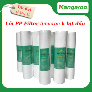 [Hoả Tốc HCM] 10 Lõi lọc thô Nesca 10inch không đầu bịt, lõi lọc PP 5 Micro Nesca