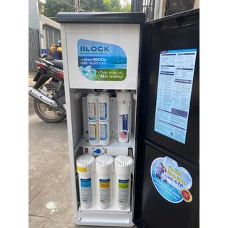 Máy lọc nước RO nóng nguội lạnh Hydrogen Hòa Phát HPN669 12 lõi - Free lắp đặt HCM cũ