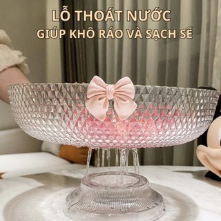 Khay Đựng Hoa Quả Bánh Kẹo Uforu Cao Cấp Chất Liệu Nhựa PET Phong Cách Hiện Đại Sang Trọng