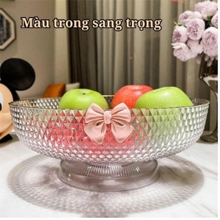 Khay Đựng Hoa Quả Bánh Kẹo Uforu Cao Cấp Chất Liệu Nhựa PET Phong Cách Hiện Đại Sang Trọng