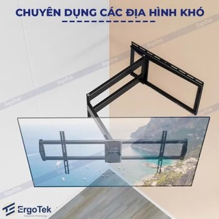 GIÁ TREO TIVI XOAY VUÔNG GÓC ERGOTEK E900 47 – 90 INCH