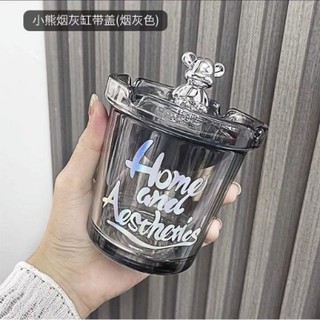Gạt Tàn Họa Tiết Gấu Thỏ Có kèm Xốp Bọt Gia Dụng