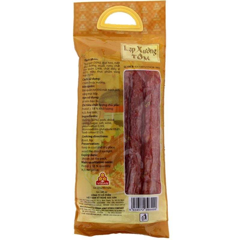 Lạp xưởng tôm Vissan 200g/500g