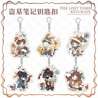 [HÀNG SẴN – 4 MẪU] Móc Khóa Đạo Mộ Bút Ký Chibi Tết 2025 | Tiểu Ca – Ngô Tà BL Dễ Thương Tomb Raiders